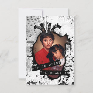 Convites A mãe é onde está o coração