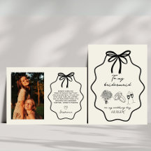 A Mão Desenhou Minha Bridemaid No Meu Dia De Casam