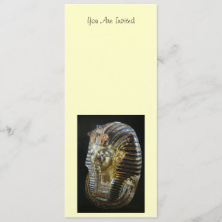 Convites A máscara dourada de Tutankhamun