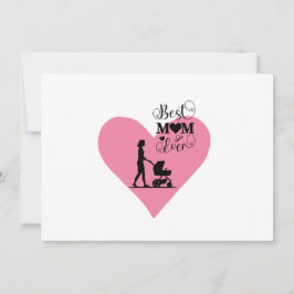 Convites "A Melhor Mãe De Todos Os tempos - Momentos Sensív