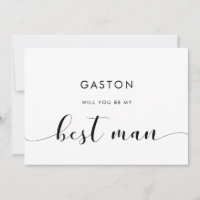 A melhor proposta de homem branco e preto elegante