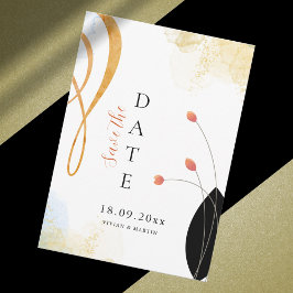 Convites A Melody Watercolor Floral Abater A Data