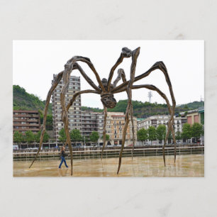 Convites "A menina e a aranha." Fantasia.