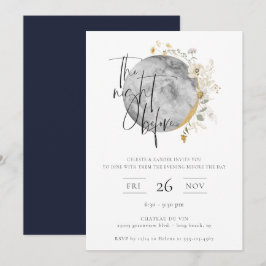 Convites A Noite Antes Da Lua Dourada