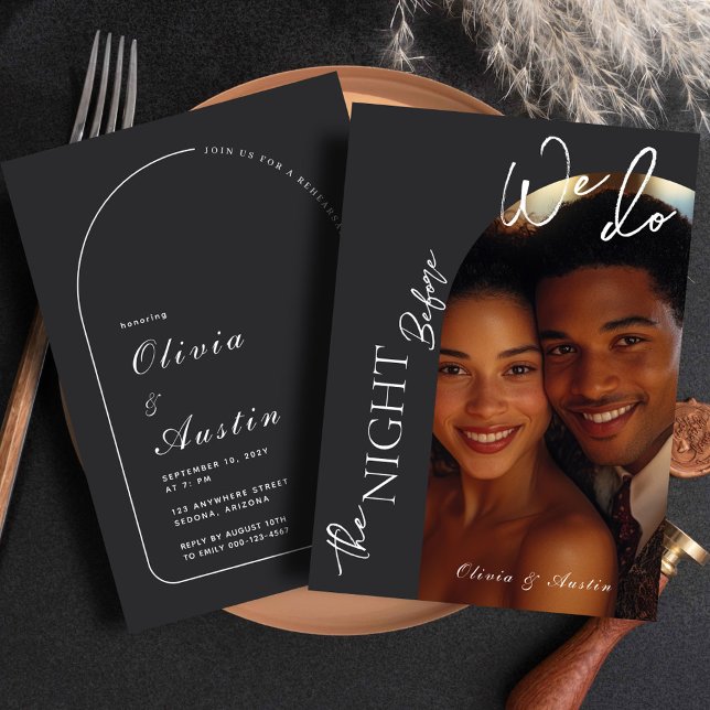 Convites A Noite Antes De Fazermos O Janto De Ensaio Fotogr (Criador carregado)