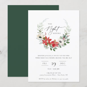 Convites A Noite Antes Do Frio Botânico De Inverno