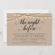 A Noite Antes, Ensaio De Casamento, Brown Kraft