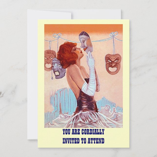 CONVITES A NOITE DA INAUGURAÇÃO PLAY~THEATRE CONVIDA O ~EZ (Frente)