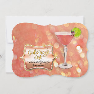 Convites A noite da menina de Bachelorette para fora Party