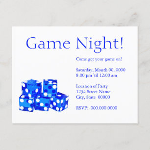 Convites à Noite de Jogo