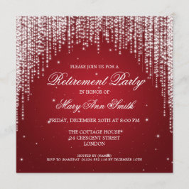 Convites A noite elegante do partido de aposentadoria