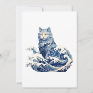 Convites A Onda De Gato De Kanagawa