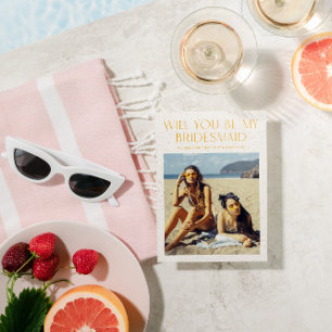 Convites A Paleta de Cores Foto É Minha Placa De Proposta D