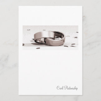 Convites A parceria civil entrelaçada senhores de Blc- dos