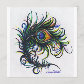 Convites à pena de Peacock