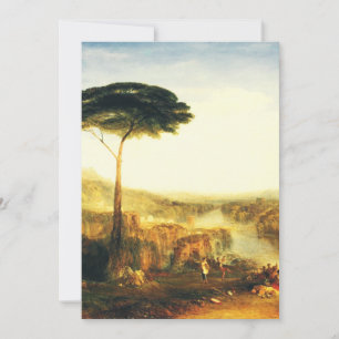 Convites A Peregrinação de Childe Harold por Joseph Turner