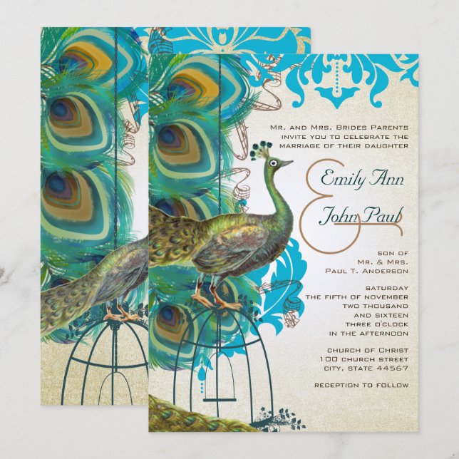 Convites à Peste de Pássaros de Prata Musical (Frente/Verso)