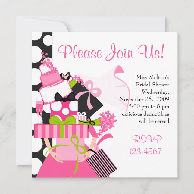 Convites A Pilha De Casamento Impossível (Frente)