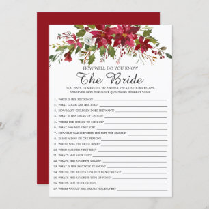 Convites A Poinsettia Vermelha Sabe Muito Bem O Jogo Da Noi