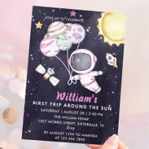 A Primeira Viagem Do primeiro aniversario Espacial