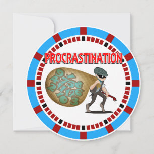 Convites A procrastinação é um Ladrão de Tempo