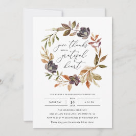 Convites A Queda Moderna dá aos Obrigados um Dia de Ação de