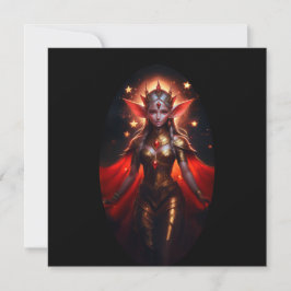 Convites A Rainha Do Vigia Da Lua Elves Possui Para Nós
