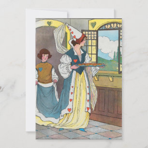 Convites A Rainha dos Corações, ela fez algumas tartes