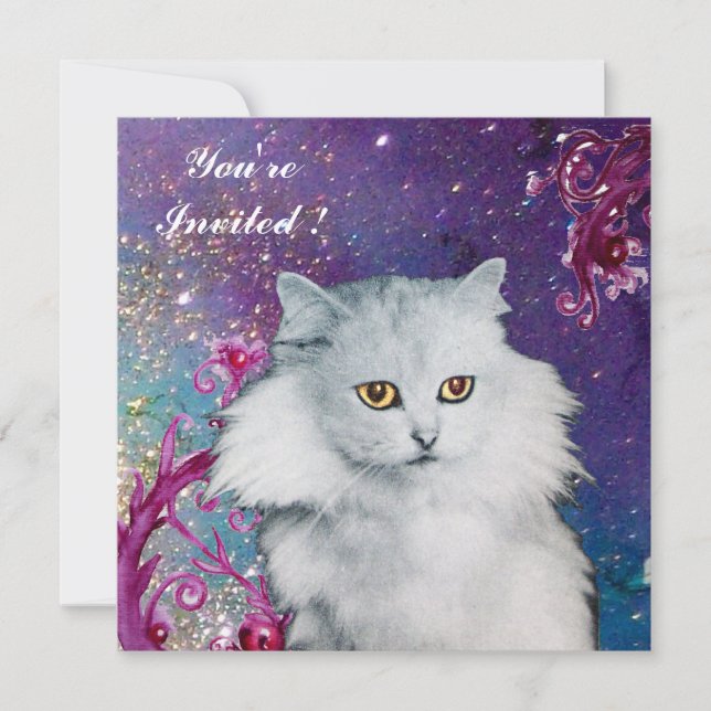 CONVITES A RAINHA DOS GATOS BRANCOS (Frente)