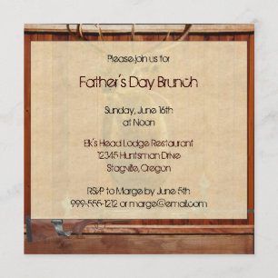 Convites A refeição matinal feita sob encomenda do dia do