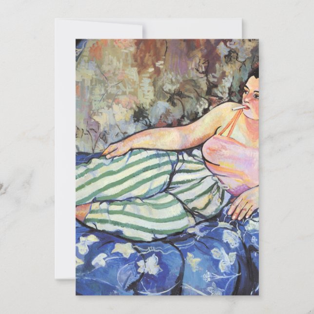 Convites A Sala Azul De Suzanne Valadon (Frente)