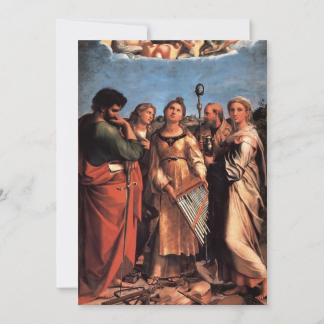 Convites a Santo Cecilia Altarpart (Frente)