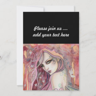 Convites A Shy Flirt Modern Fairy Fantasy Art