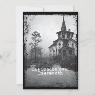 Convites A sombra sobre a nave afável Cthulhu Mythos