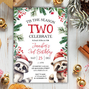 Convites A Temporada DOIS   Aniversário de 2 anos de Natal 