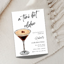 Convites A Tini Bit Older 18th Birthday Invitation