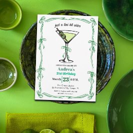 Convites A Tini Bit Older 21st Birthday Party