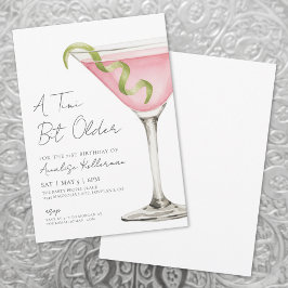 Convites A Tini Bit Older Adult Birthday Party Invitation
