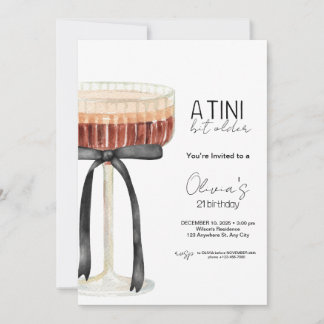 Convites A Tini Bit Older Birthday Invitation