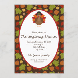 Convites A Turquia e o Dia de Ação de Graças