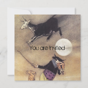 Convites A vaca saltou sobre a lua