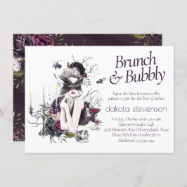 Convites A Vampiress | Moody Gothic Glam Champagne Brunch