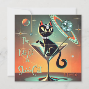 Convites A Vida De Um Gato De Moça