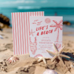 Convites A vida é um aniversário de 30 de Verão das garotas<br><div class="desc">A vida é uma praia, não é? Celebre o seu grande dia com o nosso convite de aniversário sobre o tema da praia feito pela mão branca. Esta design moderna e moderna é tudo tropical, divertida, pré e fofa! Edite as cores para se adequar ao seu tema e coisas favoritas....</div>