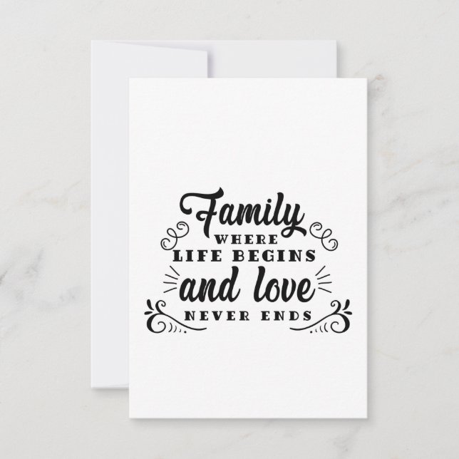 Convites A vida familiar do dia de amizade começa (Frente)