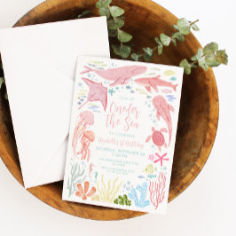 Convites Abaixo do mar primeiro aniversario de Aniquilos do