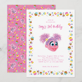 Convites Abby Cadabby Cupcakes & Confetti Birthday 