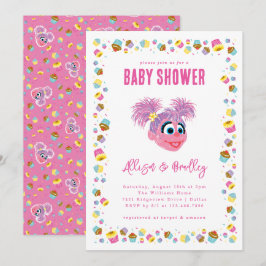 Convites Abby Cadabby Pink Baby Shower Confetti