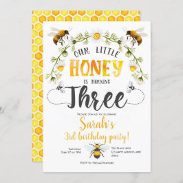 Convites Abelha, Abelhinha, Abelha Pequena, Garota, anivers