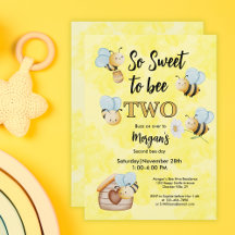 Abelha-branca Duas Festas de aniversário-de-preto-